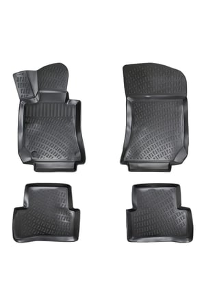 Mercedes CLS C218 2010-2018 Araca Özel 3D Havuzlu Paspas Siyah BMY