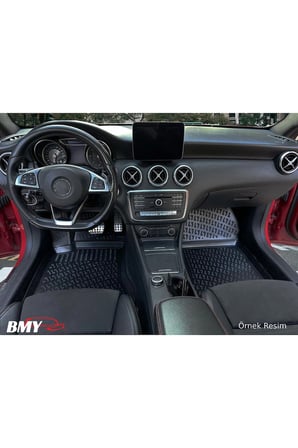 Mercedes CLS C218 2010-2018 Araca Özel 3D Havuzlu Paspas Siyah BMY