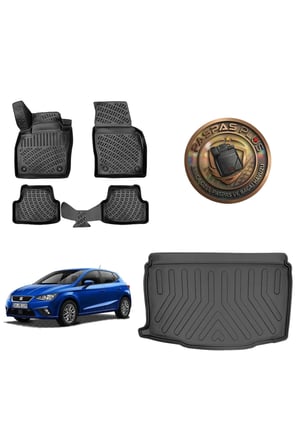 Seat İbiza 2017 Üzeri 3D Paspas ve ALT Bagaj Havuzu