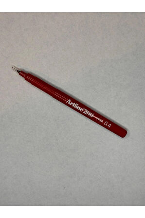 200 Fineliner 0.4mm Keçe Uçlu Kalem ( 3 Adet)