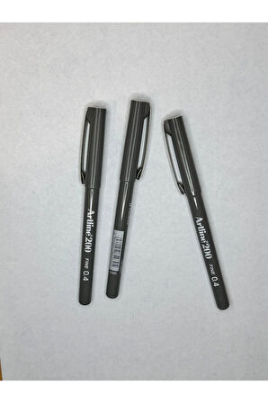 200 Fineliner 0.4mm Keçe Uçlu Kalem ( 3 Adet)