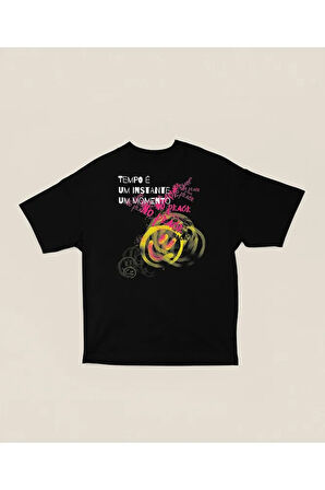 Özel Tasarım Baskılı Unisex Oversize Tişört