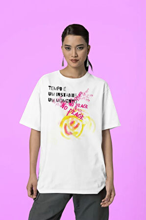 Özel Tasarım Baskılı Unisex Oversize Tişört