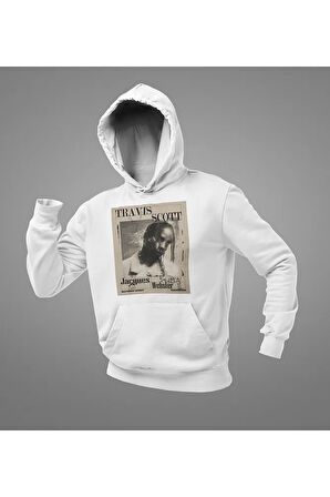 Travis Scott Tasarım Unisex Oversize Hoodie