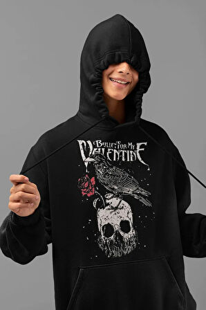 Buliet For My Valentine Baskılı Unisex Oversize Hoodie