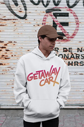 Taylor Swift Getaway Car Baskılı Unisex Oversize Şarkıcı Hoodie