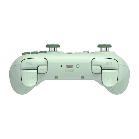 8Bitdo Ultimate 2C Kablosuz 2.4G Oyun Kolu PC Android Hall Effect Joystick Pastel Yeşil