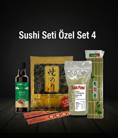 Umai Sushi Seti Özel Set ,sy soslu