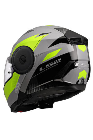 SCOPE 2 DURIA GRİ-NEON SARI KASK