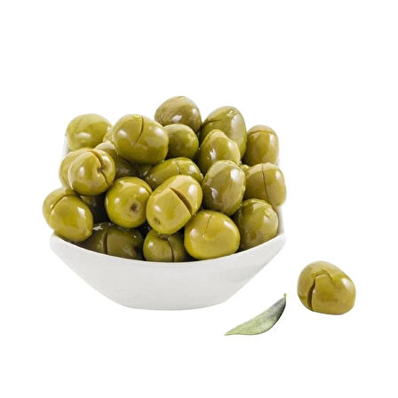 Yeşil Zeytin (KIRMA) - 1 KG Paket