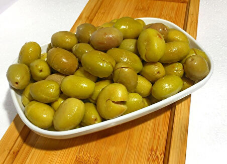Yeşil Zeytin (KIRMA) - 1 KG Paket