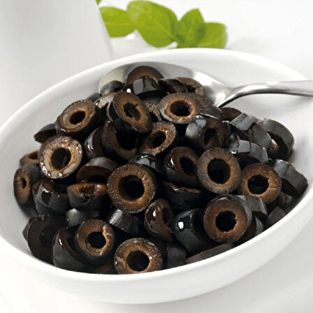 DİLİMLİ SİYAH ZEYTİN - 500 gr Paket