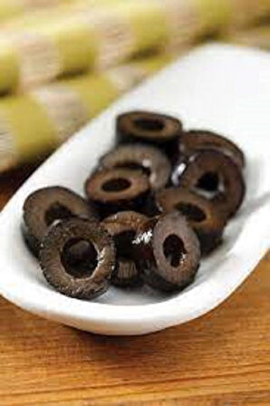 DİLİMLİ SİYAH ZEYTİN - 500 gr Paket