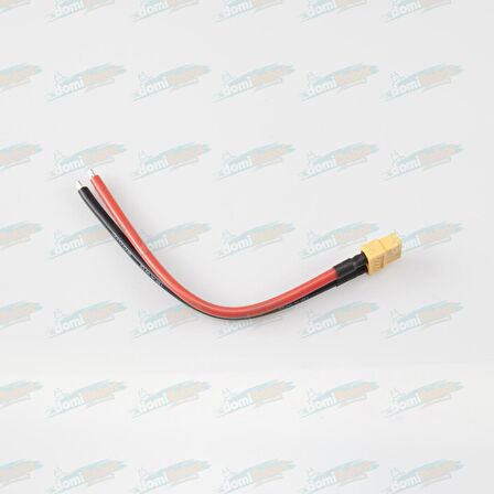 XT60 Dişi Lipo Pil Şarj Kablosu 12AWG L:15cm Standart