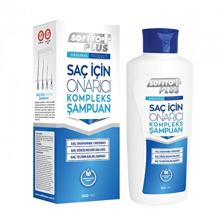 Softto Plus Saç Onarıcı Kompleks Organik Şampuan 360 ml