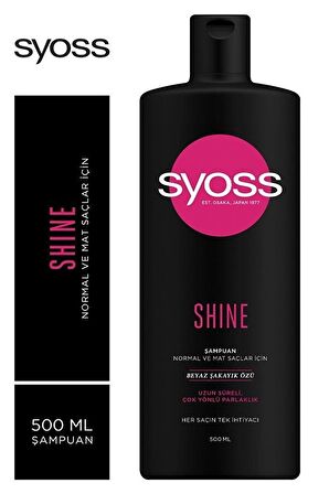 Syoss Shine Şampuan 500 ml