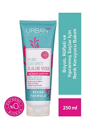Urban Care Saf Hindistan Cevizi Yağı & Aloe Vera Renk Koruyucu Şampuan 250 ml