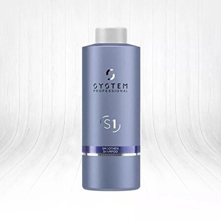Wella System Professional Smoothen Kalın Telli, Asi Ve Kıvırcık Saçlar İçin Şampuan 1000 ml.