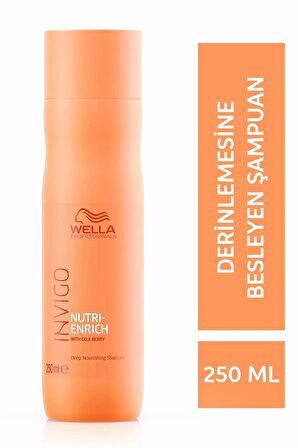 Wella Invigo Nutri-Enrich Derinlemesine Nemlendirici Şampuan 250 ml Kuru Saçlar