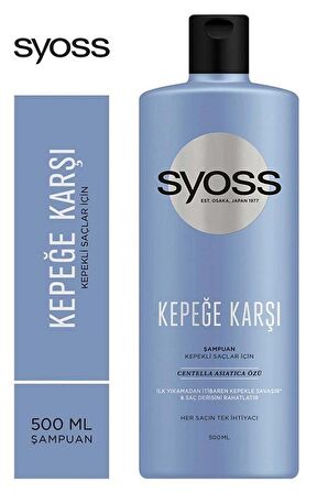 Syoss Kepeğe Karşı Etkili  Şampuan 500 ml