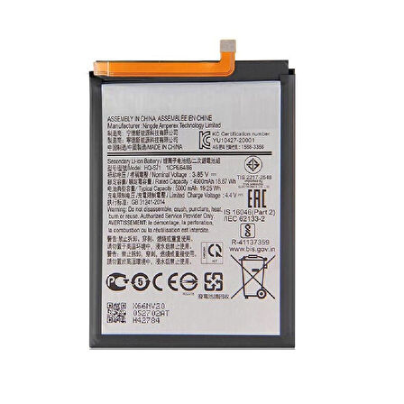 Samsung Galaxy M11 M115F Uyumlu İthal Pil