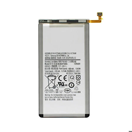 Samsung Galaxy S10 Plus G975F Uyumlu İthal Pil