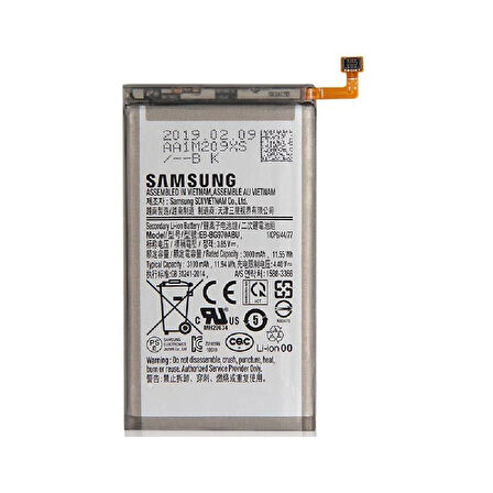 Samsung Galaxy S10E G970F Uyumlu İthal Pil