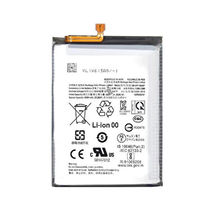 Samsung Galaxy M34 5G M346F Uyumlu İthal Pil