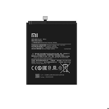 Xiaomi Mi 8 Lite BM3J Uyumlu İthal Pil