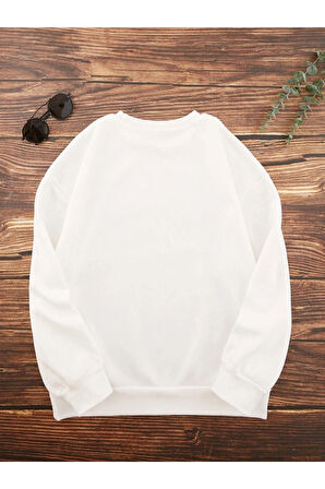 Unisex Arizona Bisiklet Yaka Sweatshirt