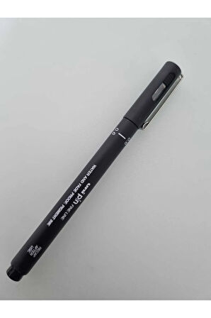 Uni-Ball Çizim Kalemi Akrilik Uçlu Fine Line Pin 0.06 MM Siyah (3 adet)