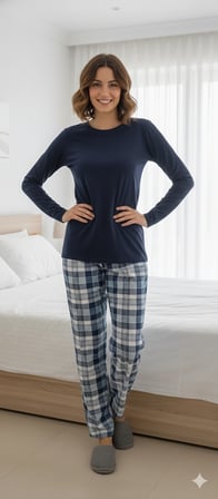 ŞERİCE Unisex Pamuklu İnce Nefes Alan kumaş Pijama Altı