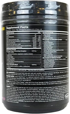 Universal Nutrition Shock Therapy All in one preworkout