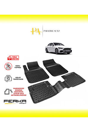 Mercedes C Serisi W206 2022 ve Üstü Uyarlanabilir Havuzlu Paspas