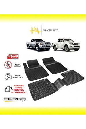 Nissan Sky Star NP300  1998-2015 Uyarlanabilir Havuzlu Paspas