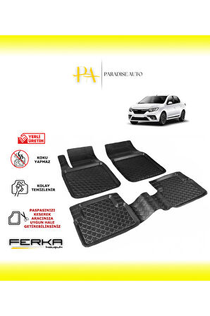 Renault Symbol 3 2013 ve Üstü Uyarlanabilir Havuzlu Paspas
