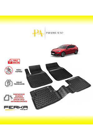 Seat Leon 4 2020 ve Üstü Uyarlanabilir Havuzlu Paspas