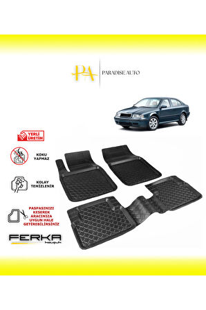 Skoda Octavia 1 1996-2004 Uyarlanabilir Havuzlu Paspas