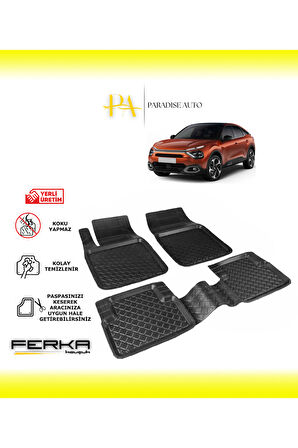 Citroen C4 SUV 2020 ve Üstü Uyarlanabilir Havuzlu Paspas