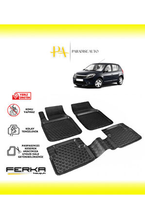 Dacia Sandero 2007-2013 Uyarlanabilir Havuzlu Paspas