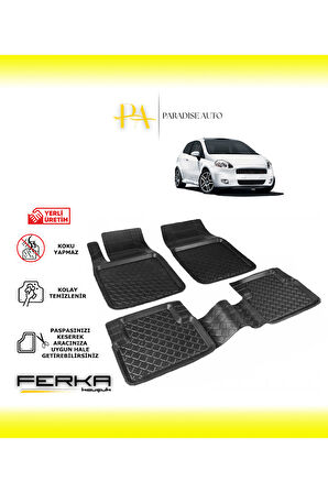 Fiat Grande Punto 2006 ve Üstü Uyarlanabilir Havuzlu Paspas