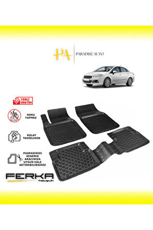 Fiat Linea 2007-2014 Uyarlanabilir Havuzlu Paspas