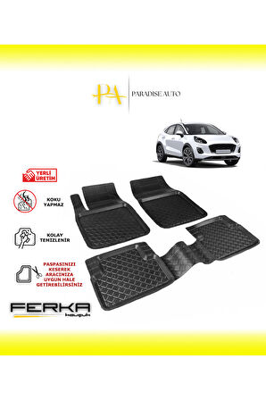 Ford Puma 2019 ve Üstü Uyarlanabilir Havuzlu Paspas