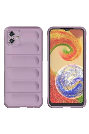 Galaxy A05 Kılıf Optimum Silikon - Mor