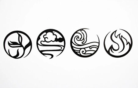 4lu Element dekoratif duvar dekoru
