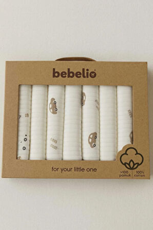 Organik 7 li bebek mendili