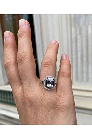 Aynalı Baget Altın Yüzük