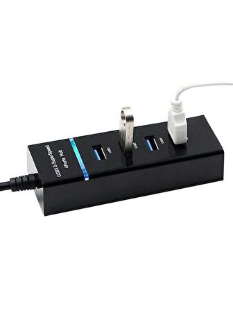 USB 3.0 HUB 4 Port Usb Usb Çoklayıcı Led Göstergeli Usb 3.0 Hub USB Çoklayıcı