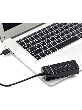 USB 3.0 HUB 4 Port Usb Usb Çoklayıcı Led Göstergeli Usb 3.0 Hub USB Çoklayıcı