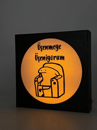 Üşenmeye üşeniyorum - Işıklı Dekor